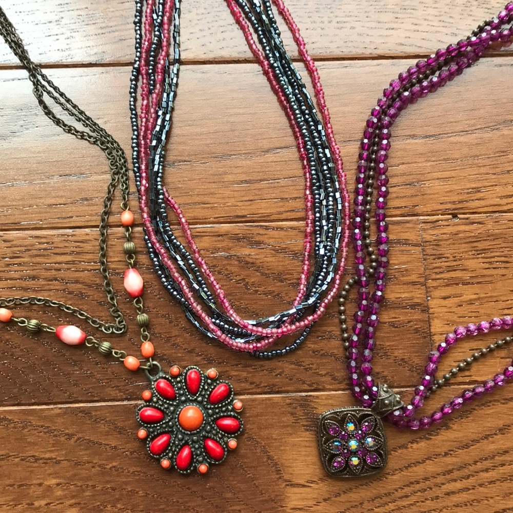 Bundle of necklaces